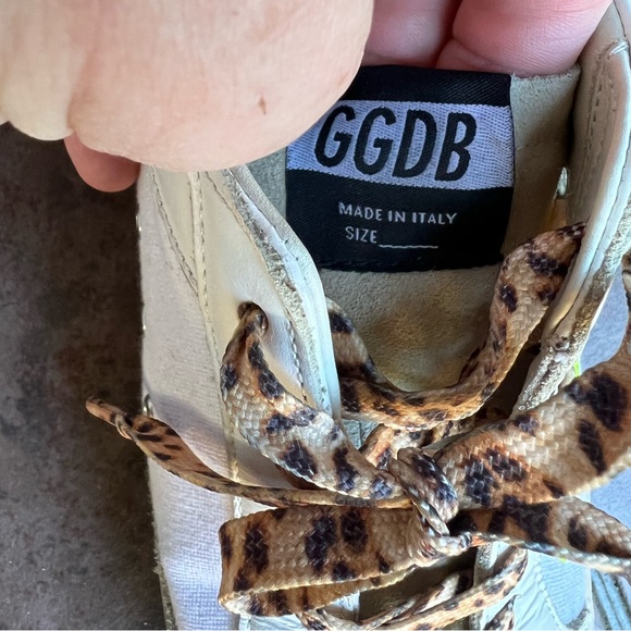 Golden Goose Superstar Authentic Skateboard Sneakers Leopard Laces 41 11 - Picture 12 of 14